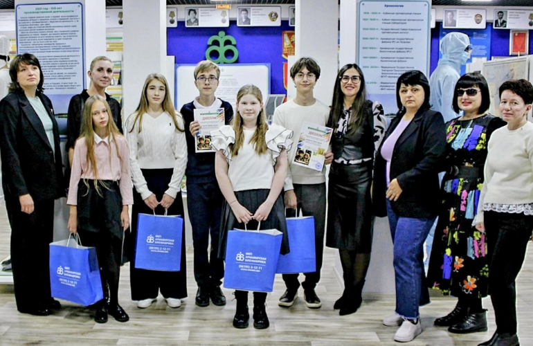 Победители детского конкурса получили награды