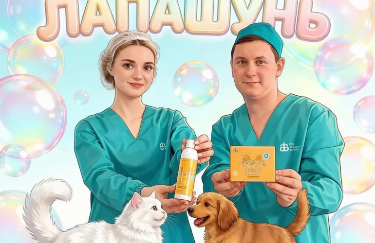 Шампунь «Лапашунь» - Магия детской мечты, воплощенная в ветеринарной науке GMP 